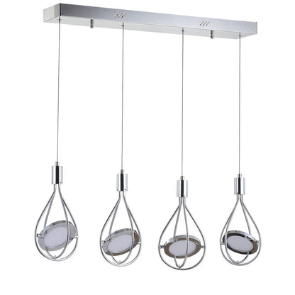 Orion Adjustable Modern Integrated Cluster Led Metal Pendant
