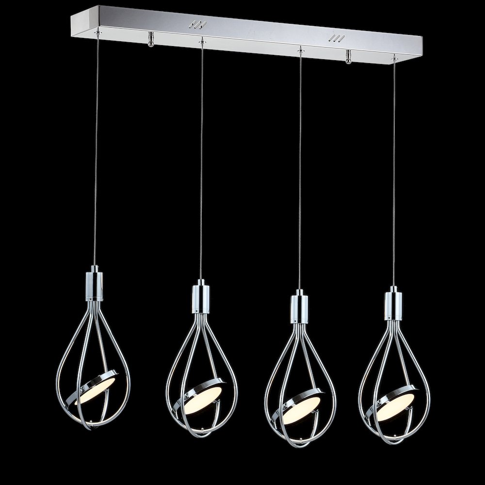 Orion Adjustable Modern Integrated Cluster Led Metal Pendant