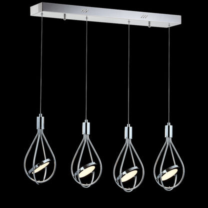 Orion Adjustable Modern Integrated Cluster Led Metal Pendant