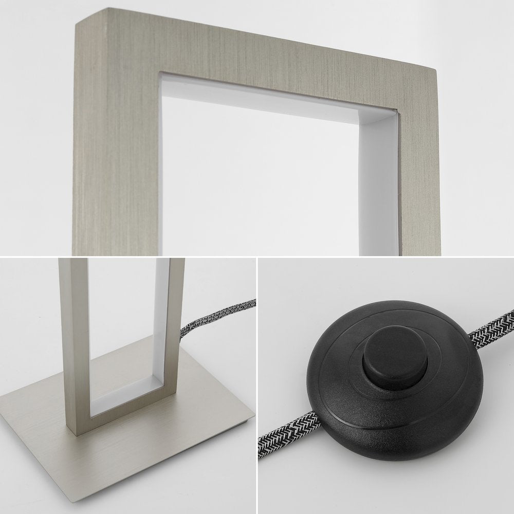 Johan Modern Minimalist Aluminum Integrated Tower Led Floor Lamp