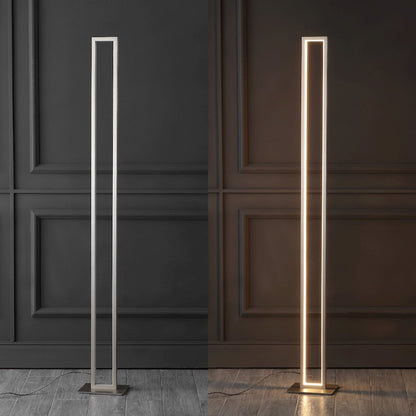 Johan Modern Minimalist Aluminum Integrated Tower Led Floor Lamp