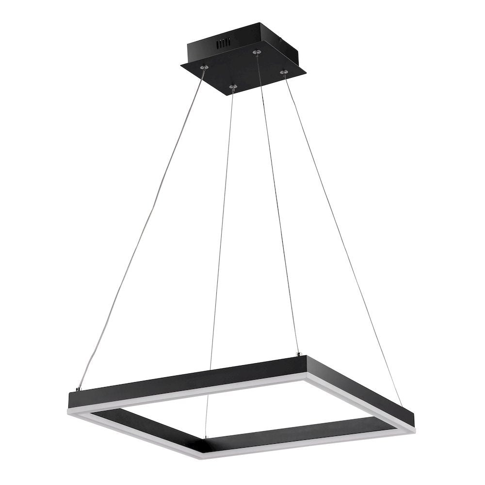 Baxter Modern Contemporary Aluminum Integrated Led Hoop Pendant