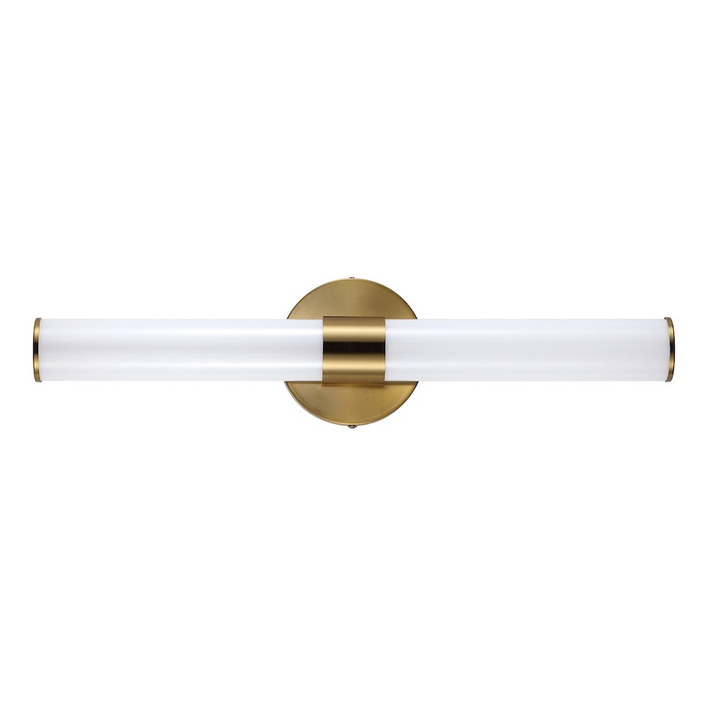 Brooks Industrial Mid Century Iron Integrated Led Vanity Light