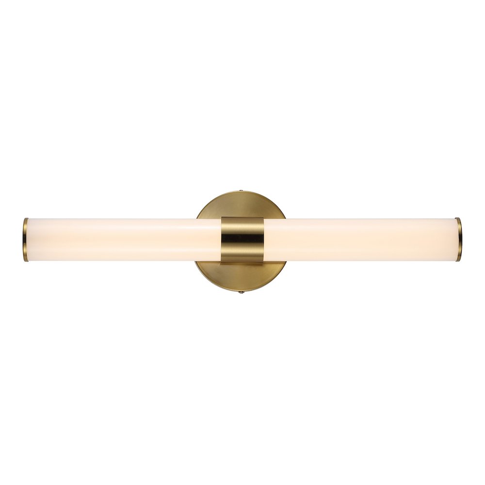 Brooks Industrial Mid Century Iron Integrated Led Vanity Light