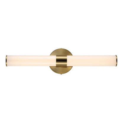 Brooks Industrial Mid Century Iron Integrated Led Vanity Light