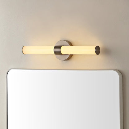 Brooks Industrial Mid Century Iron Integrated Led Vanity Light
