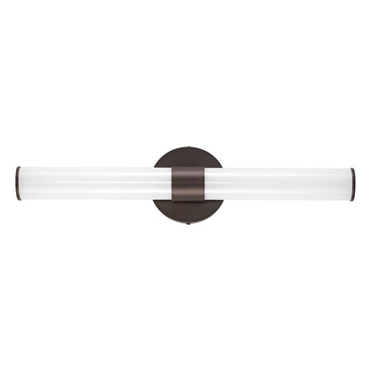 Brooks Industrial Mid Century Iron Integrated Led Vanity Light