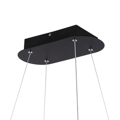 Brice Modern Contemporary Iron Integrated LED Pendant