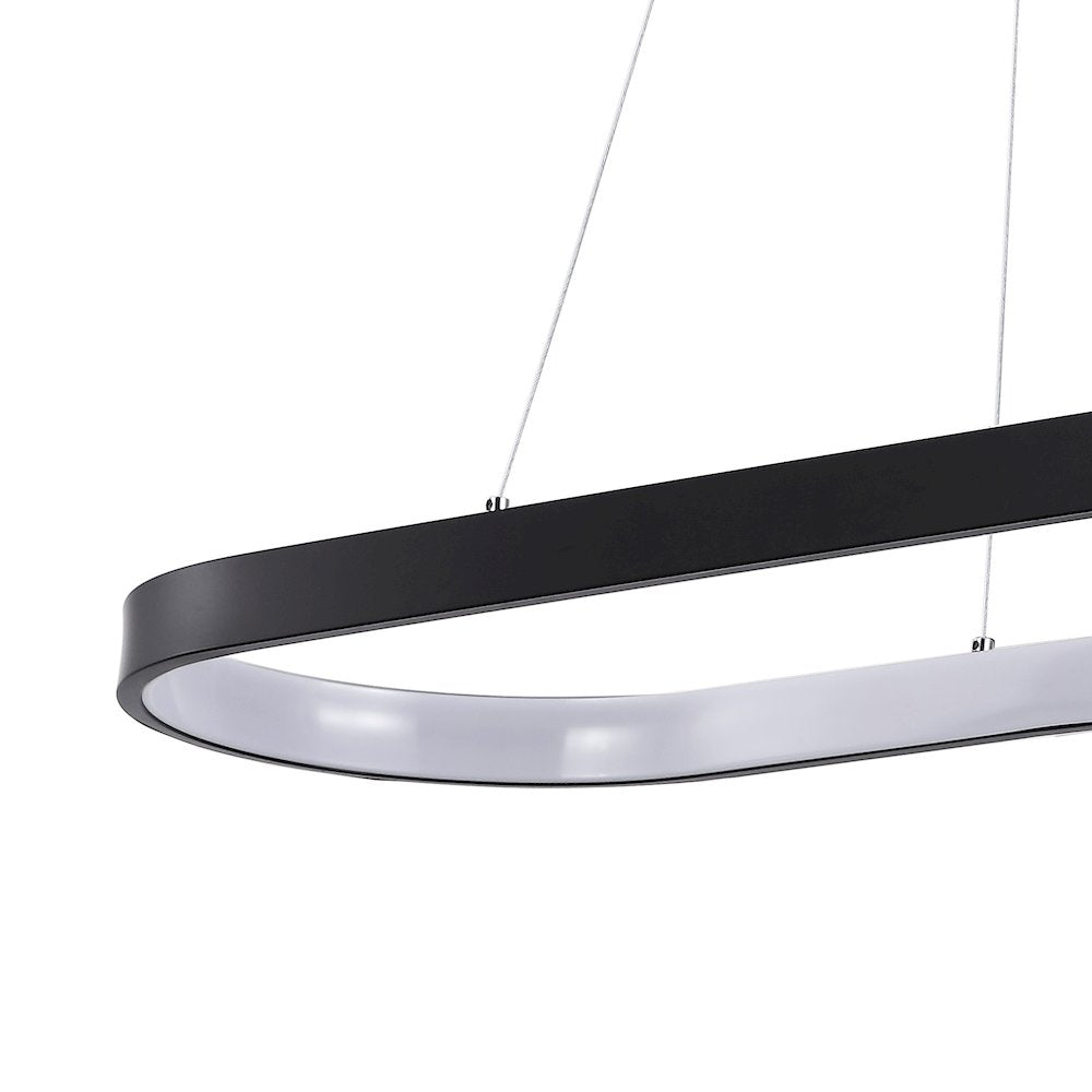 Brice Modern Contemporary Iron Integrated LED Pendant