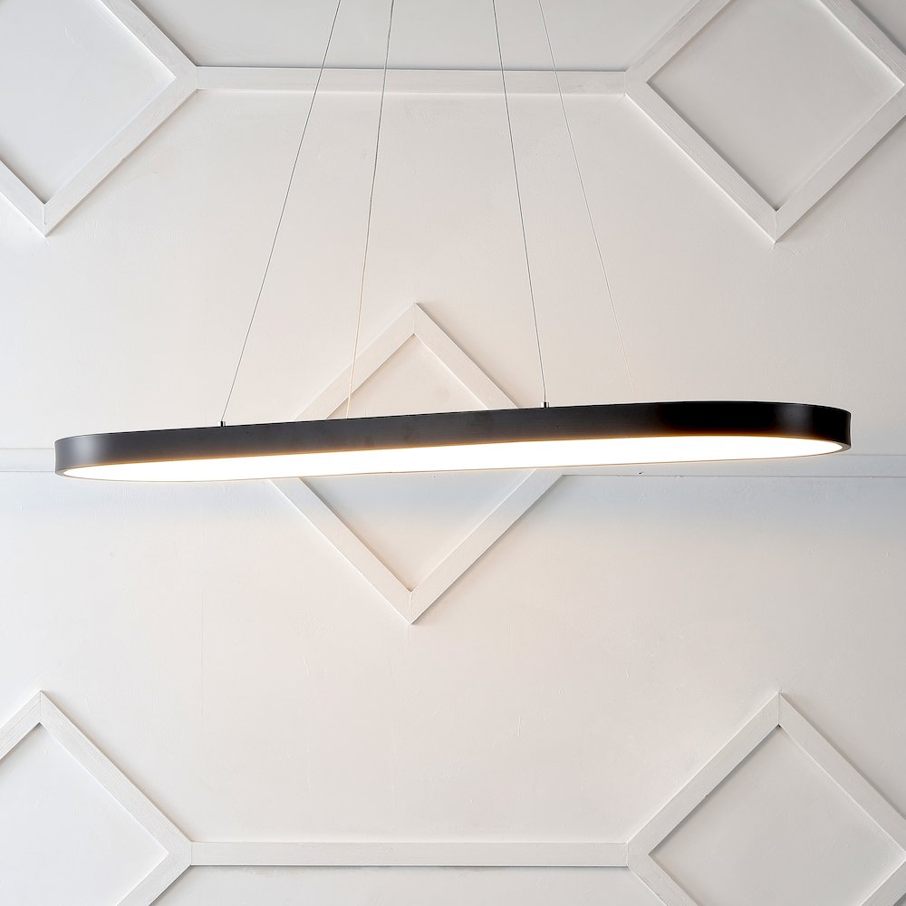 Brice Modern Contemporary Iron Integrated LED Pendant