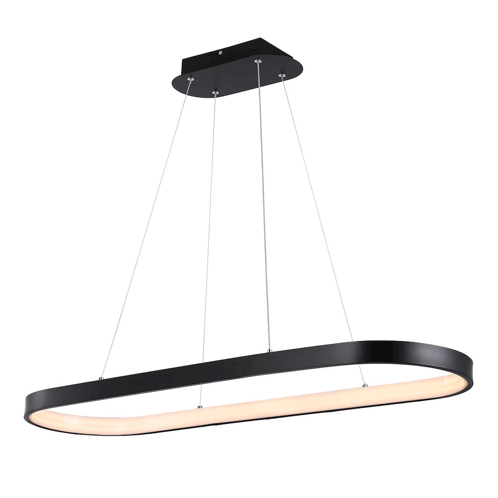 Brice Modern Contemporary Iron Integrated LED Pendant