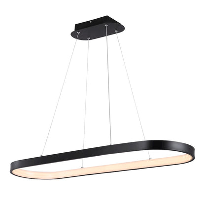 Brice Modern Contemporary Iron Integrated LED Pendant