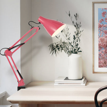 Odile Classic Industrial Adjustable Articulated Clamp On Led Task Lamp