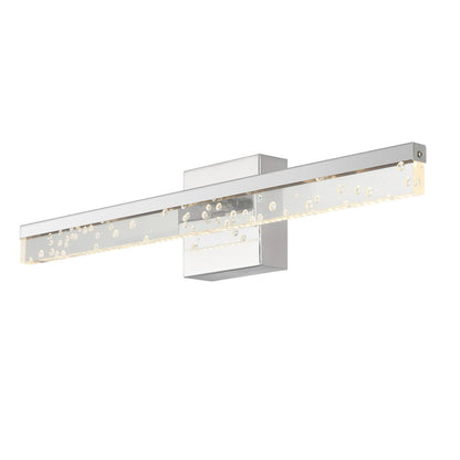 Mario Modern Contemporary Iron/Seeded Acrylic Integrated Led Vanity Light