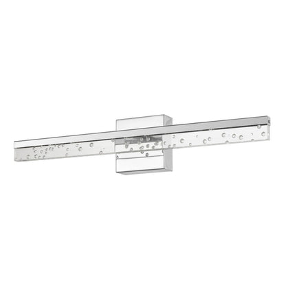 Mario Modern Contemporary Iron/Seeded Acrylic Integrated Led Vanity Light