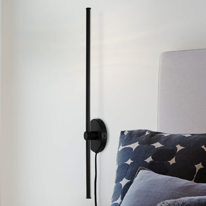 Minimalist Iron Adjustable Bar Integrated Led Plug-In Sconce