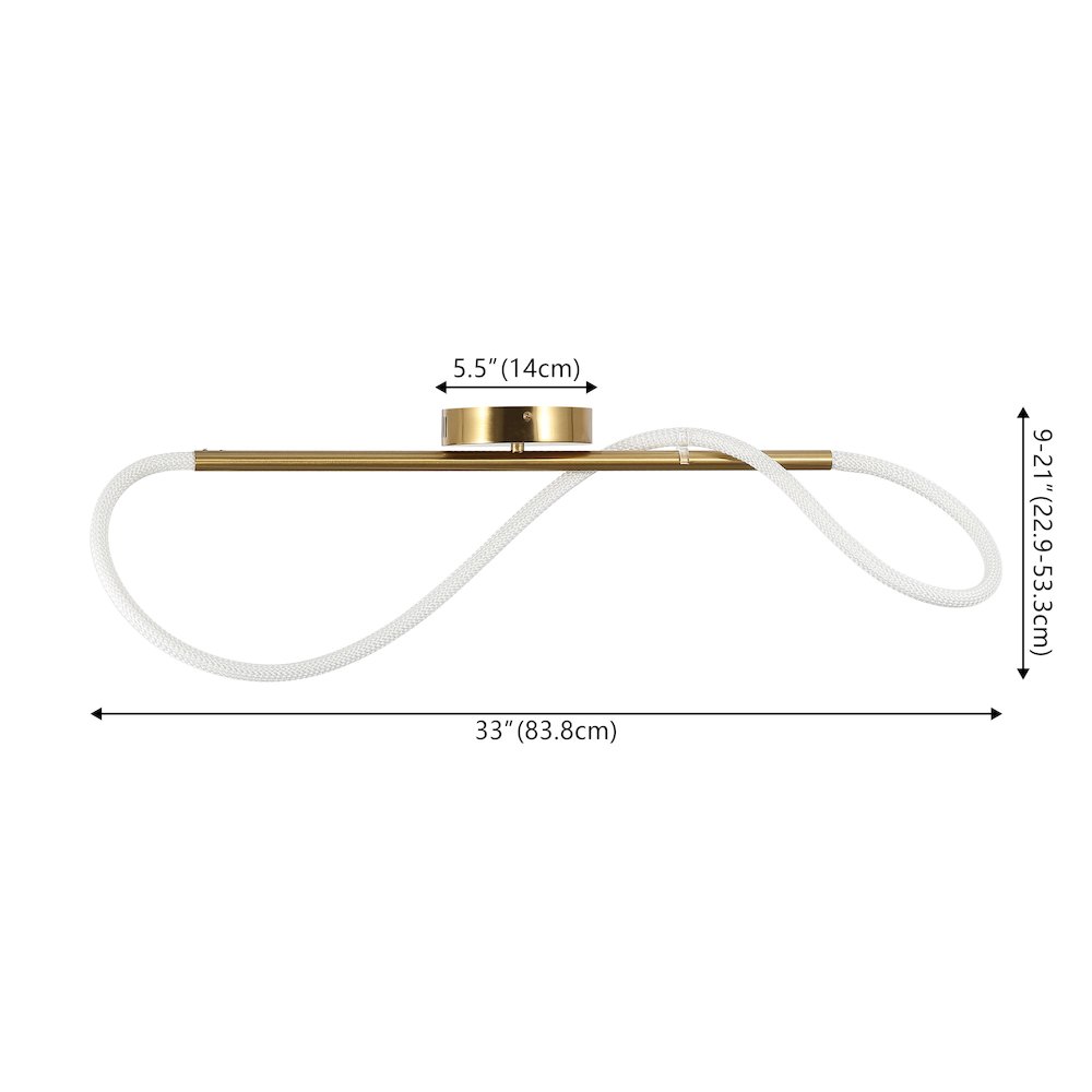 Contemporary Minimalist 360 Adjustable Silicone Neon Rope Dimmable Linear