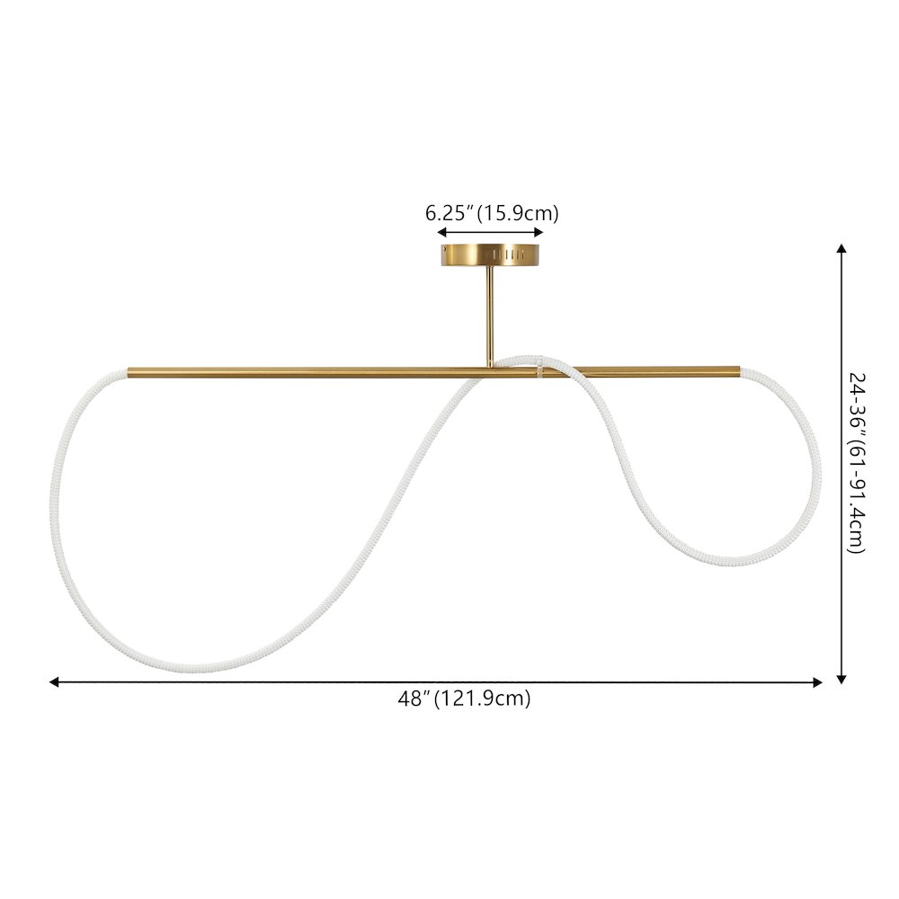 Contemporary Minimalist 360 Adjustable Silicone Neon Rope Dimmable Linear