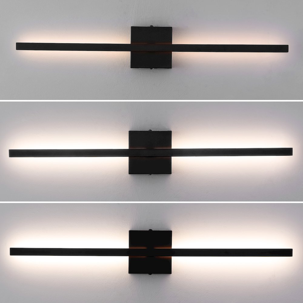 Indoor/Outdoor Metal 350-Degree Rotatable Dimmable Integrated LED Wall Sconce
