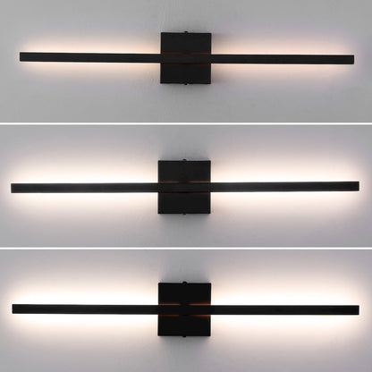 Indoor/Outdoor Metal 350-Degree Rotatable Dimmable Integrated LED Wall Sconce