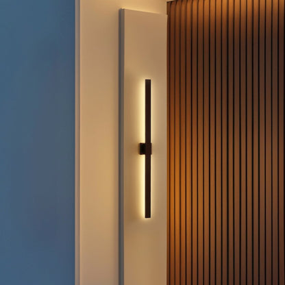 350-Degree Rotate Dimmable Integrated Linear LED Wall Sconce, Oil Rubbed Bronze