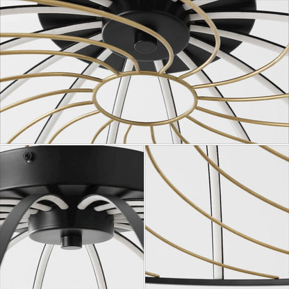 Contemporary Adjustable Silicone Rope Metal Dimmable Integrated LED Chandelier