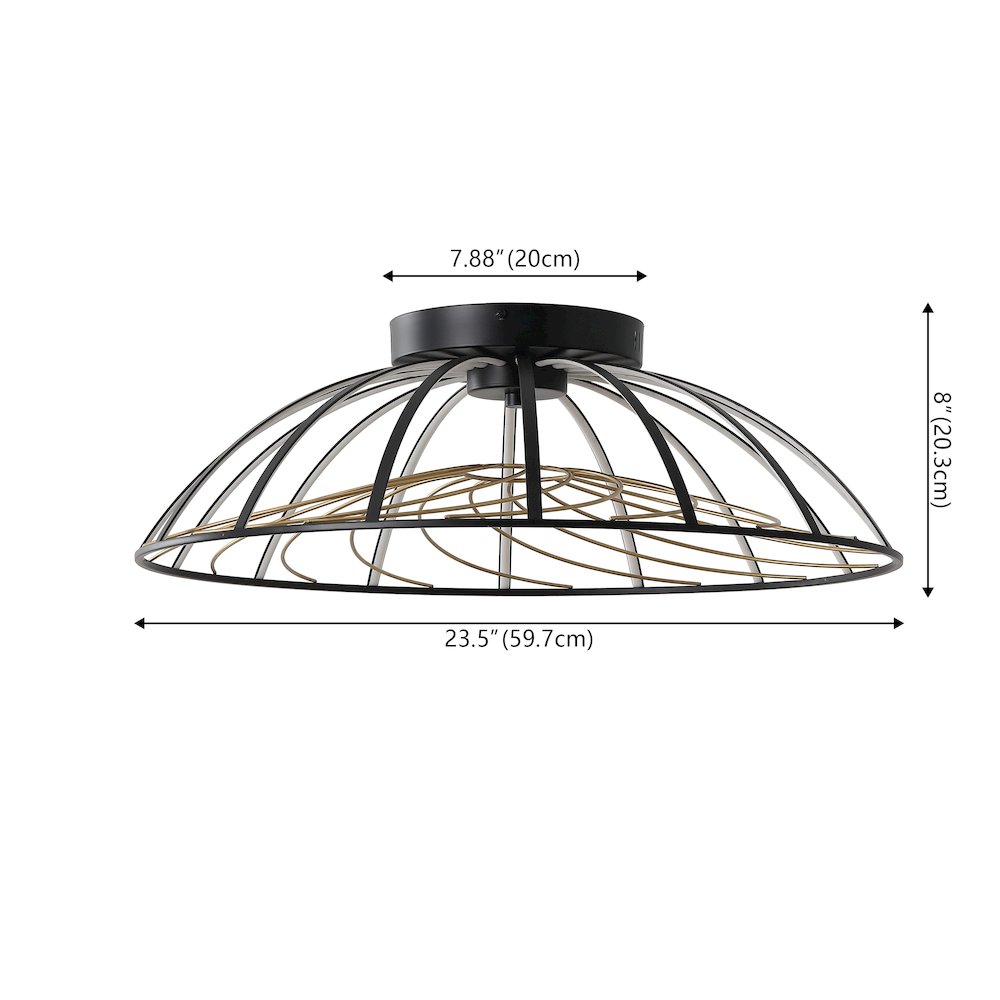 Contemporary Adjustable Silicone Rope Metal Dimmable Integrated LED Chandelier