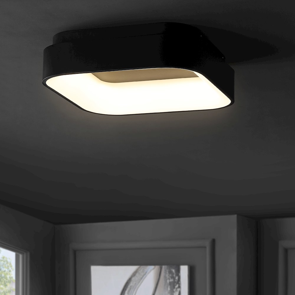 Rafael Integrated Led Metal Flush Mount Ceiling Light