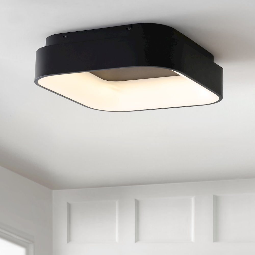 Rafael Integrated Led Metal Flush Mount Ceiling Light