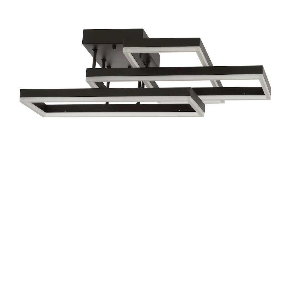 Turing Geometric Integrated Led Metal Flush Mount