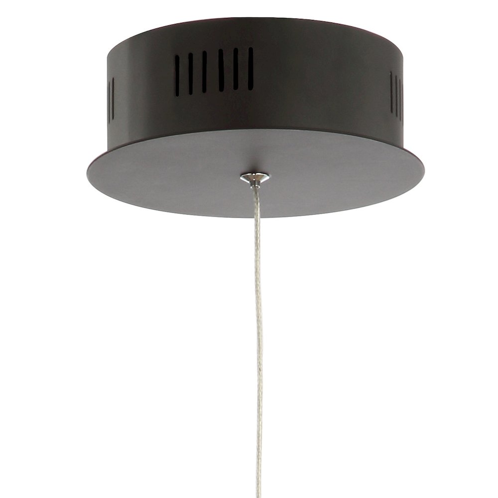Loop Adjustable Integrated Led Metal Ring Pendant