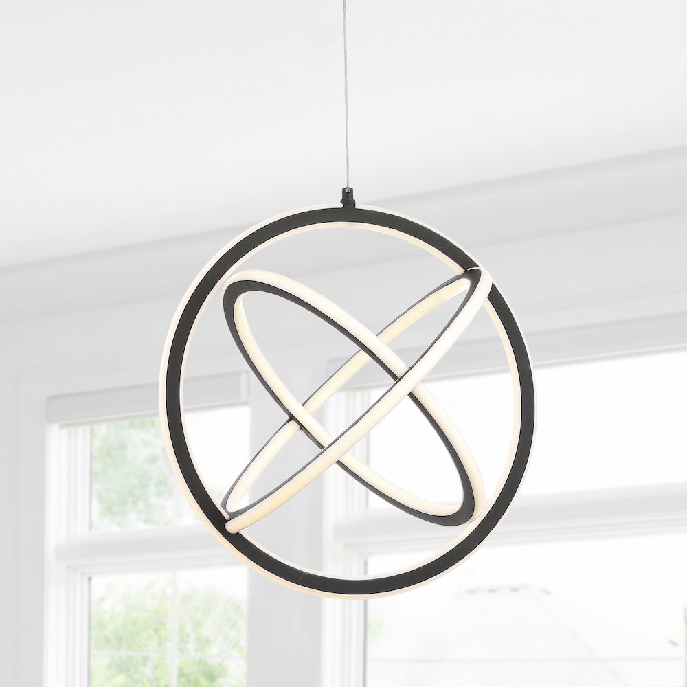 Orbit Adjustable Integrated Led Metal Pendant