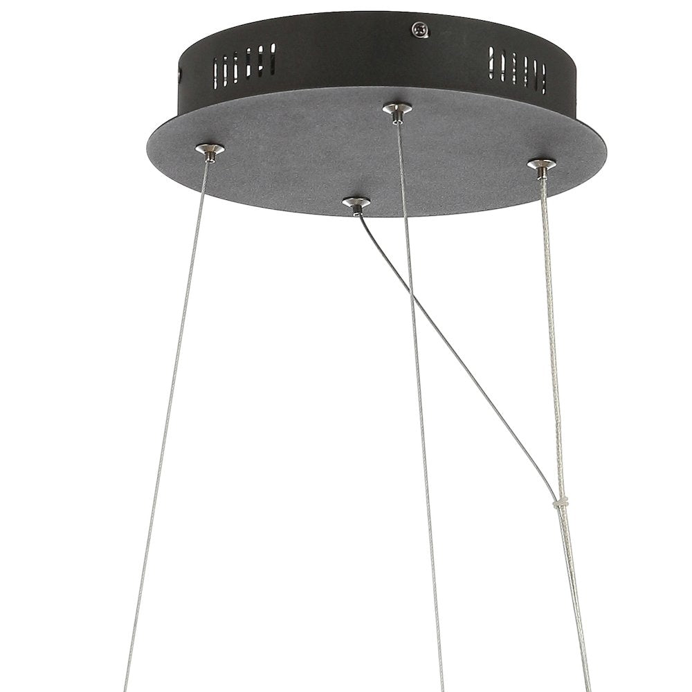 Elsa Adjustable Integrated Led Modern Crystal Pendant