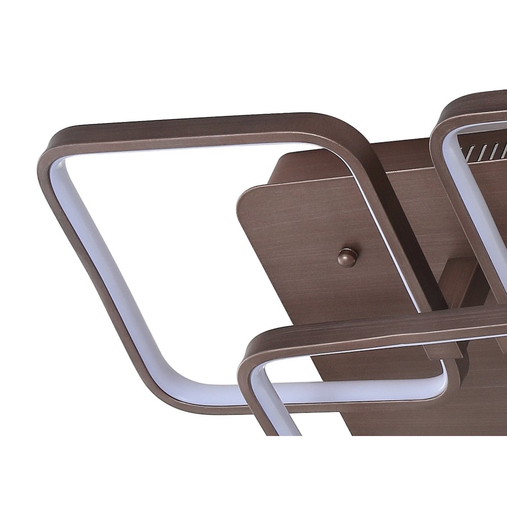 Sebastian Integrated Led Metal Flush Mount Ceiling Light