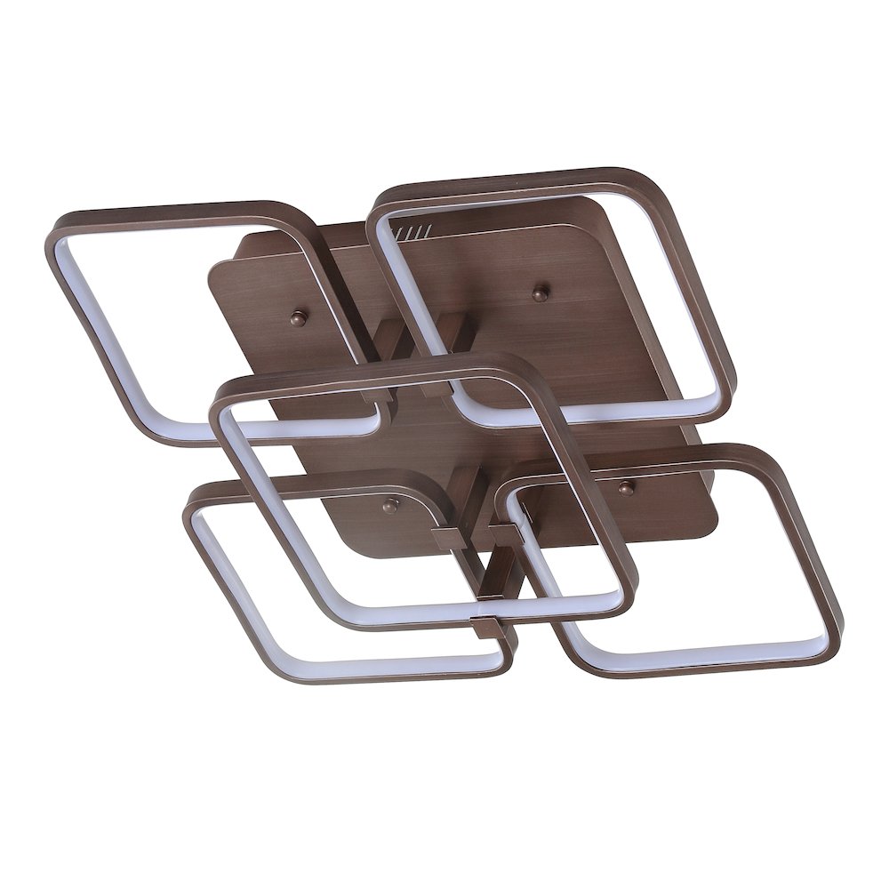 Sebastian Integrated Led Metal Flush Mount Ceiling Light