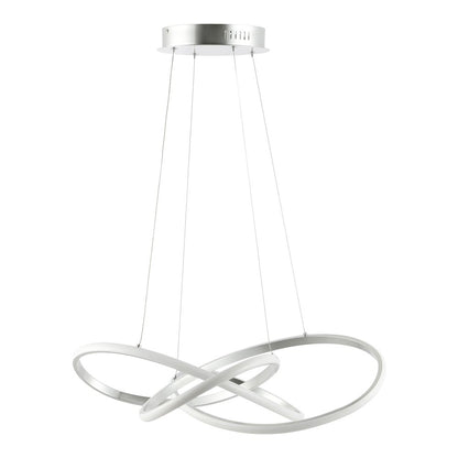Alexia Abstract Integrated Led Metal Adjustable Pendant