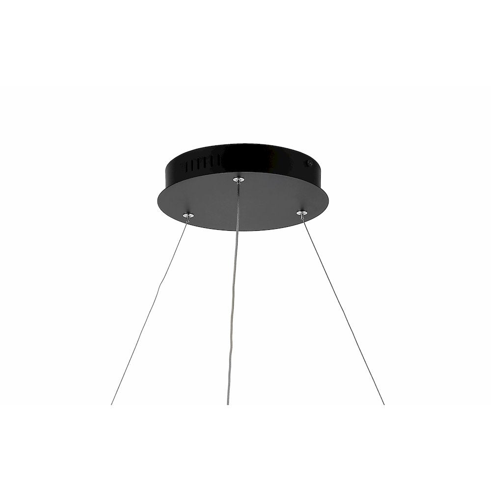 Brice Modern Contemporary Iron Integrated Led Pendant