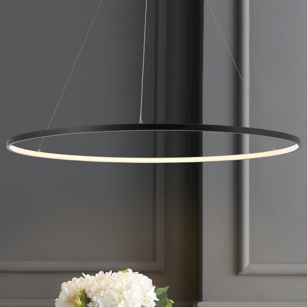 Brice Modern Contemporary Iron Integrated Led Pendant
