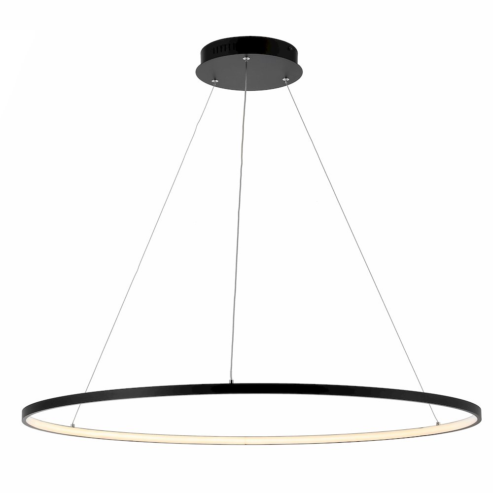 Brice Modern Contemporary Iron Integrated Led Pendant