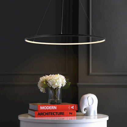 Brice Modern Contemporary Iron Integrated Led Pendant