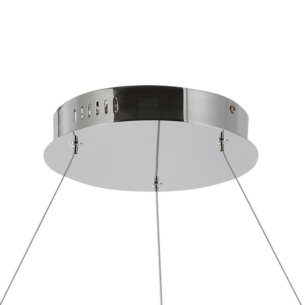 Brice Modern Contemporary Iron Integrated LED Pendant