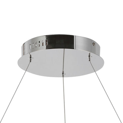 Brice Modern Contemporary Iron Integrated LED Pendant