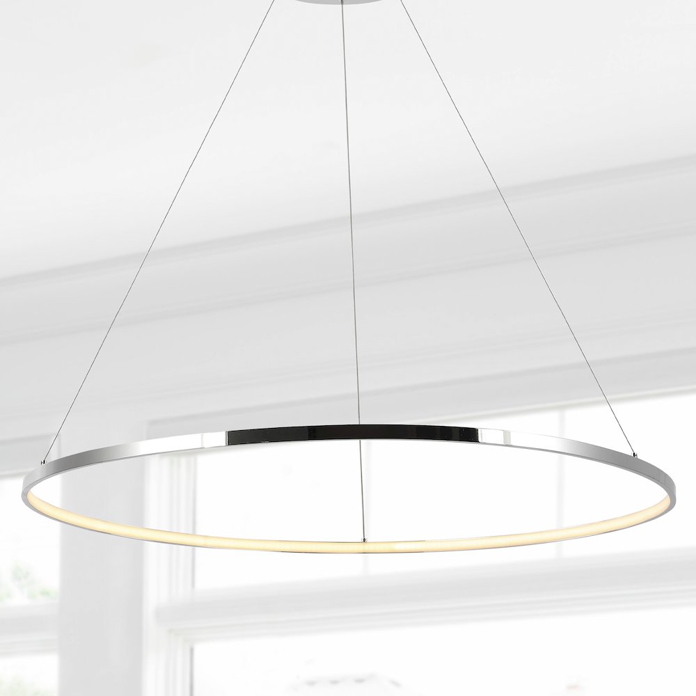 Brice Modern Contemporary Iron Integrated LED Pendant