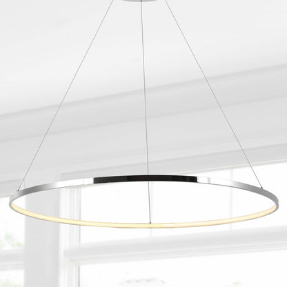 Brice Modern Contemporary Iron Integrated LED Pendant