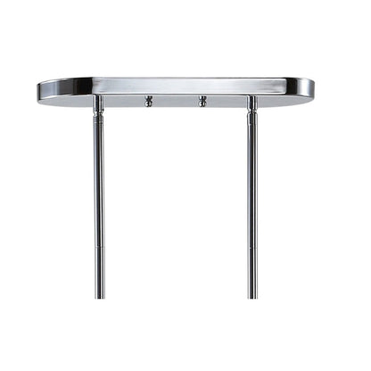 Doris Linear Metal/Crystal Led Pendant