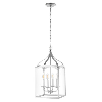 Ruth Traditional Classic Lantern Metal/Glass Led Pendant