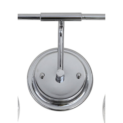 Shirley Metal Bubbled Glass Vanity Light