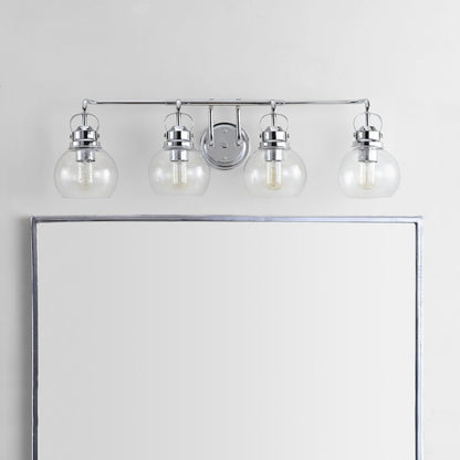 Shirley Metal Bubbled Glass Vanity Light