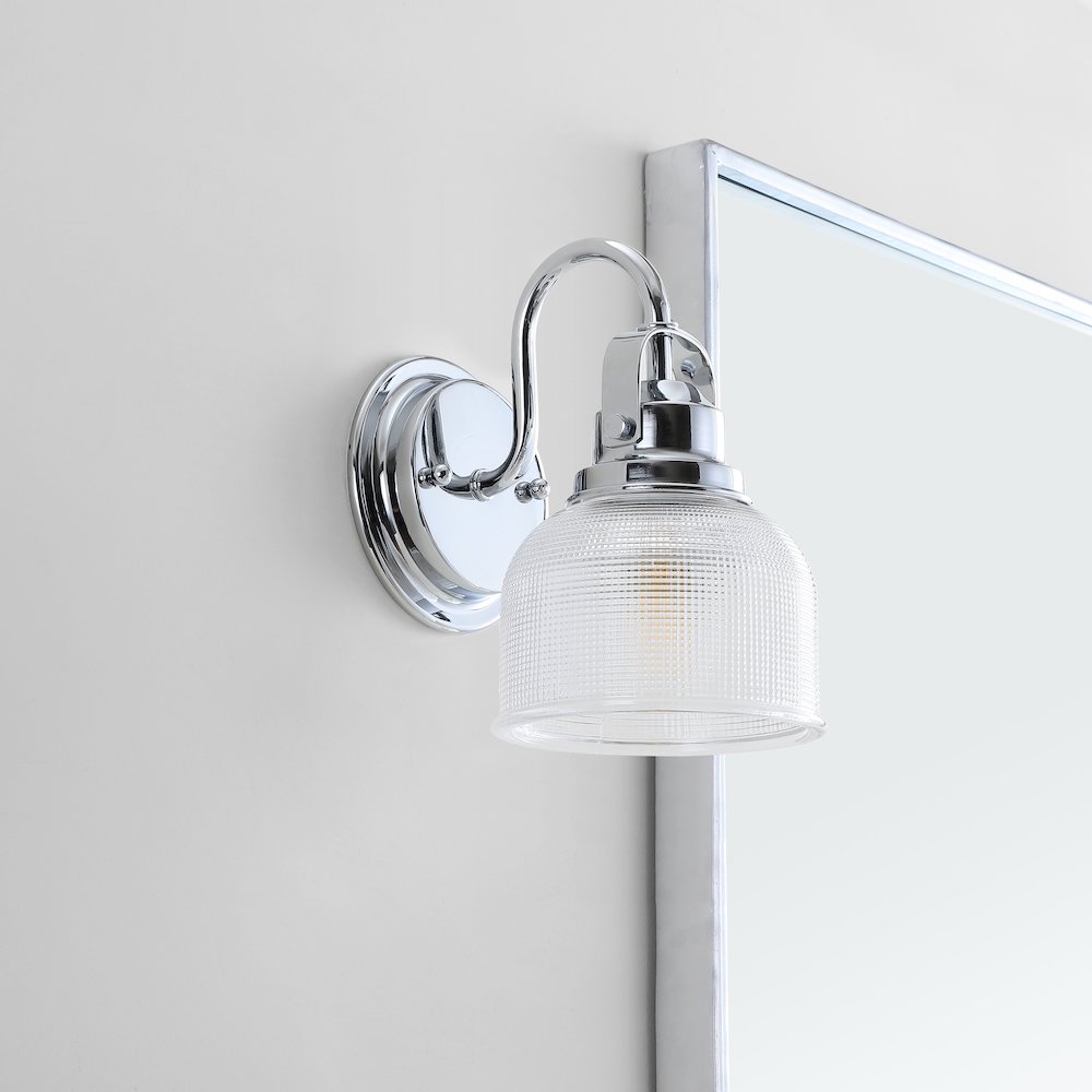 Virginia Metal/Glass Led Vanity Light
