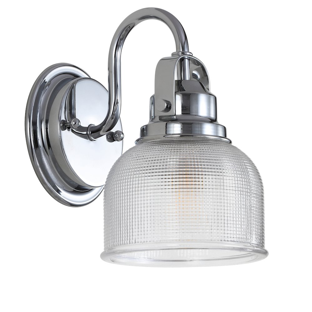 Virginia Metal/Glass Led Vanity Light